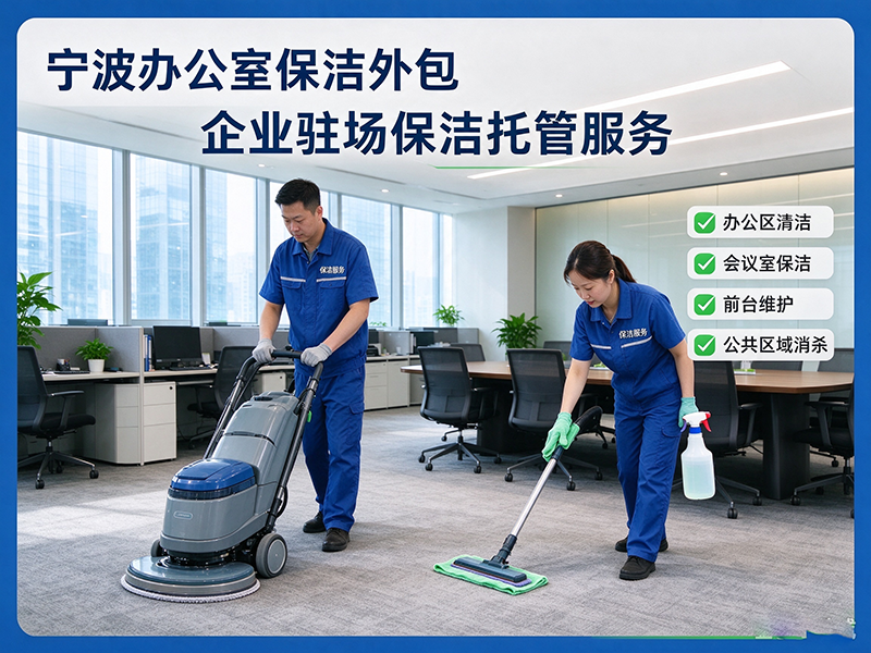 宁波办公室保洁外包，企业驻场保洁托管服务